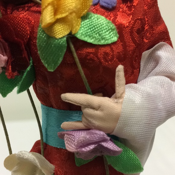 Oriental Souvenir Doll Figure 9.5" Female Japanese Chinese Geisha Asian (New) - Picture 7 of 12